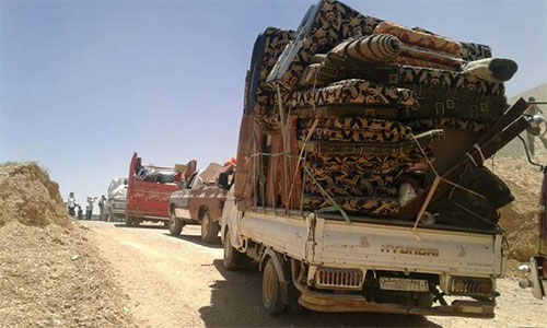 Cientos de refugiados regresan de Líbano a Siria